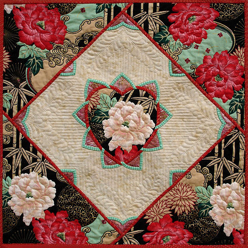 Flowers of the Orient wallhanging.